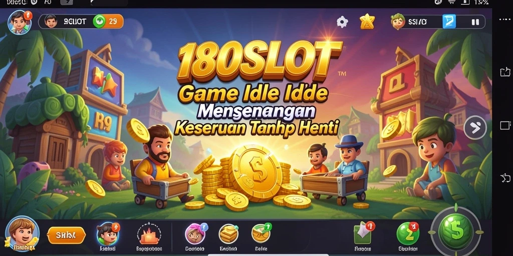 Tampak gameplay 180SLOT yang menegangkan dan menyenangkan.