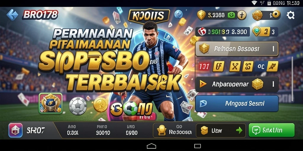 Tampilan gameplay Sportsbook yang menarik dan interaktif di BRO178.