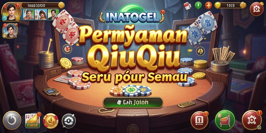 Tampilan gameplay QiuQiu di INATOGEL yang seru dan mengasyikkan.