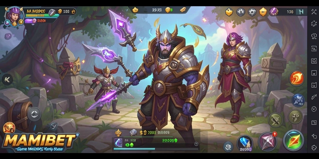 Tampilan gameplay MAMIBET yang imersif dan interaktif.