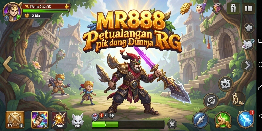 Gameplay seru dengan petualangan dan pertarungan yang mendebarkan di MR888.