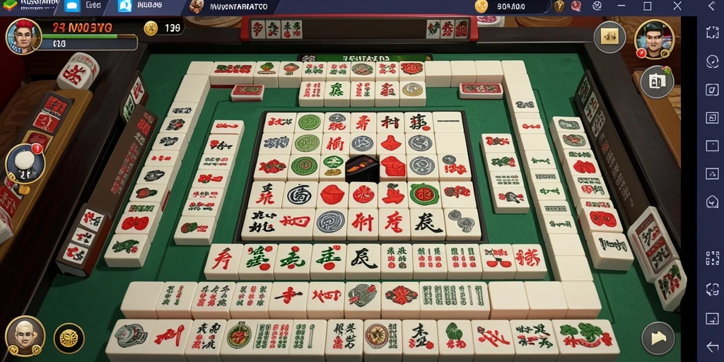Tampilan seru gameplay Mahjong di NUSANTARATOTO.