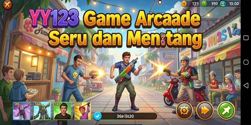 Tampilan gameplay yang menarik menampilkan aksi cepat dan tantangan seru.